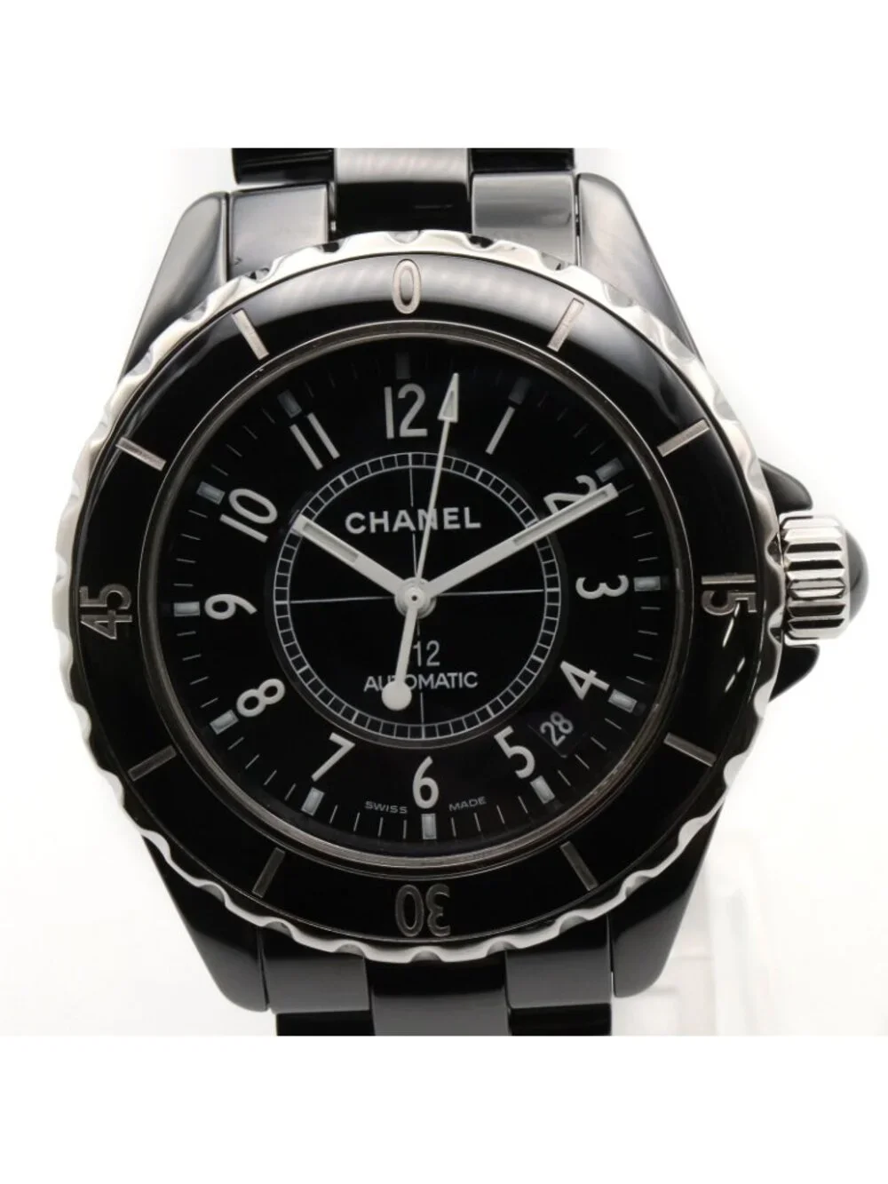 Chanel Watch Black Ceramic
